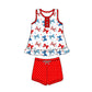 Baby Girl Sleeveless Bows Shorts Sibling Set ( Moq 5 Each Style ) 1.9