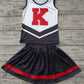 Baby Girl Sleeveless K Tops Skirt Shorts Team Clothes Set Moq 5