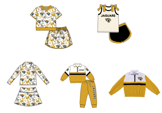 ( Moq 5 Each Style ) Sibling Baby Girls Kids Bows Team Shirt Sets Clothes
