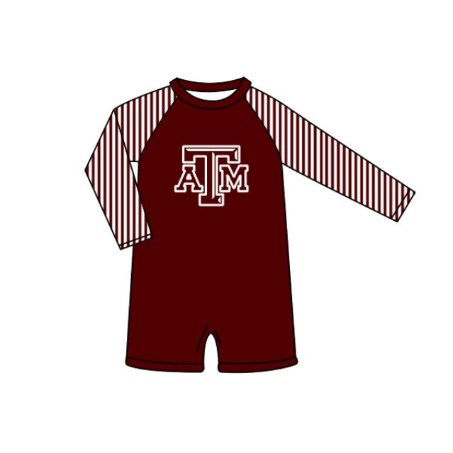 ( Moq 5 Each Style ) Baby Boys Girls Kids Team Sibling Jumpsuits Sets Swimsuits