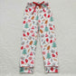 Baby Boy Girl Christmas Tree Sibling Family Romper Pajamas Set Clothes