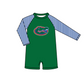 ( Moq 5 Each Style ) Baby Boys Girls Kids Team Sibling Green Jumpsuits Sets Swimsuits