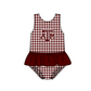 ( Moq 5 Each Style ) Baby Boys Girls Football Stripes Sibling Team Sets Swimsuits Clothes