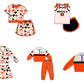 ( Moq 5 Each Style ) Sibling Baby Girls Kids Bows Team Shirt Sets Clothes