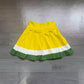 ( No moq ) Preorder Baby Girls Kids Green Buttons Shirt Skirt Shorts Yoga Active Set Clothes