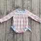 Baby Girl Long Sleeves Soldiers Bows Christmas Romper RTS