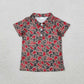 Baby Boys Kids Short Sleeves A Camo Print Team Buttons Shirt Tops RTS