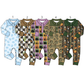 ( Moq 5 Each Style ) Sibling Baby Boys Infant Long Sleeves Pumpkins Halloween Rompers Clothes