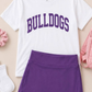 ( Moq 5 Each style ) Custom Girls Kids Short Sleeves Shirts Skirt Shorts Sets 6.19