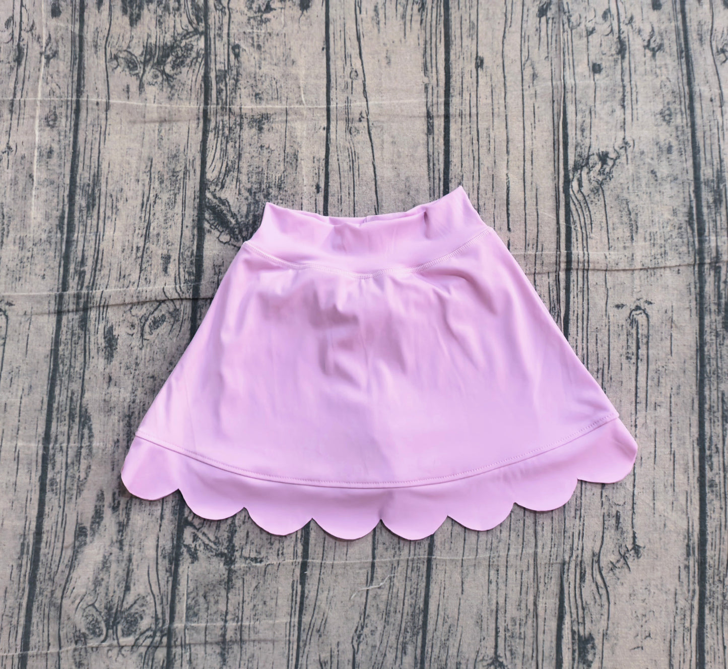 ( No moq ) Preorder Baby Girls Kids Pink Yoga Shorts Skirt