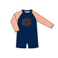 ( Moq 5 Each Style ) Baby Boys Girls Kids Team Sibling Navy Jumpsuits Sets Swimsuits