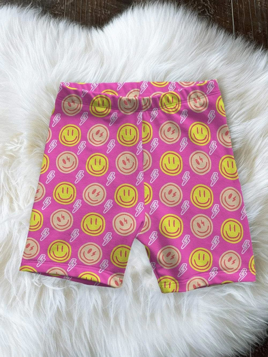 Moq 3 Pre-order SS0217 Baby Girl Smile Biking Shorts