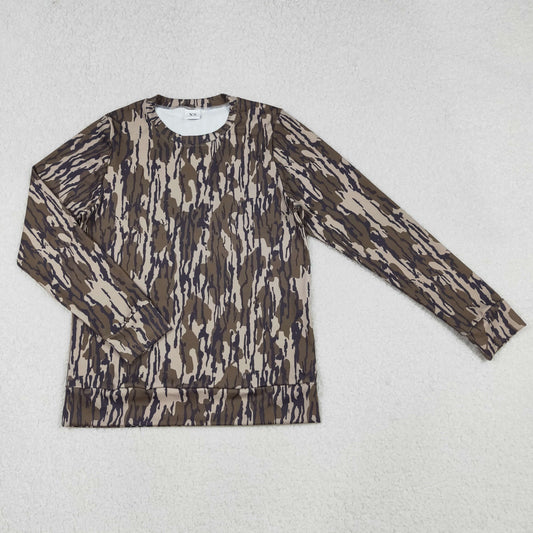 Adult Women Long Sleeve Camo Shirt Tops RTS