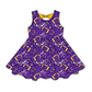 ( Moq 5 Each Style ) Baby Boys Girls Kids Football Sibling Shorts Romper Bows Dresses Set Team Purple Clothes