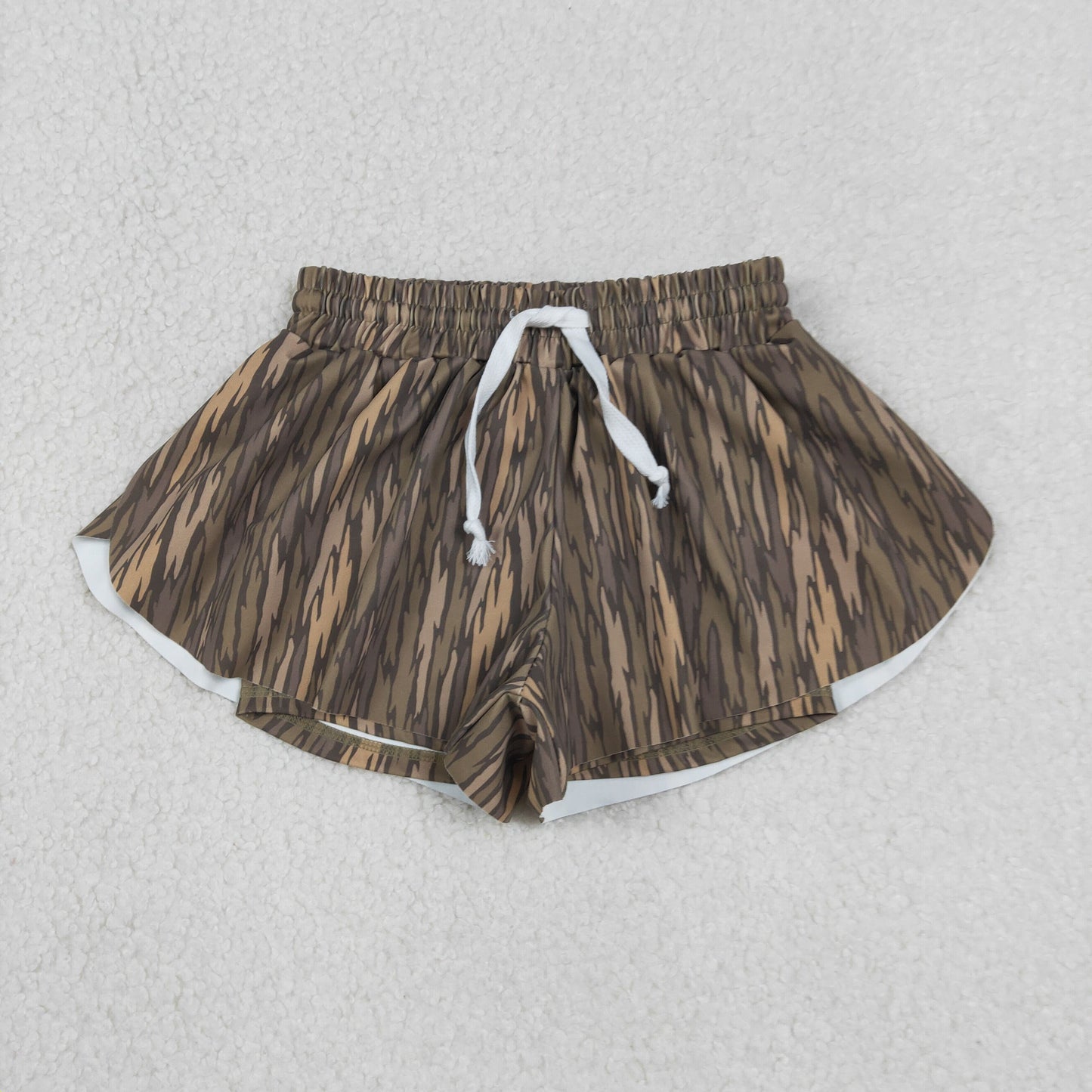 Baby Girls Kids Camo Yoga Southern Shorts Bottoms RTS