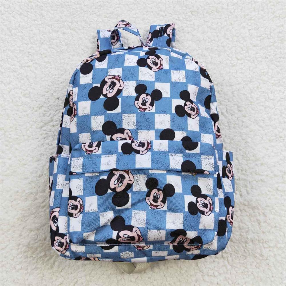 BA0091 Baby Boy Checkered Bag Backpack