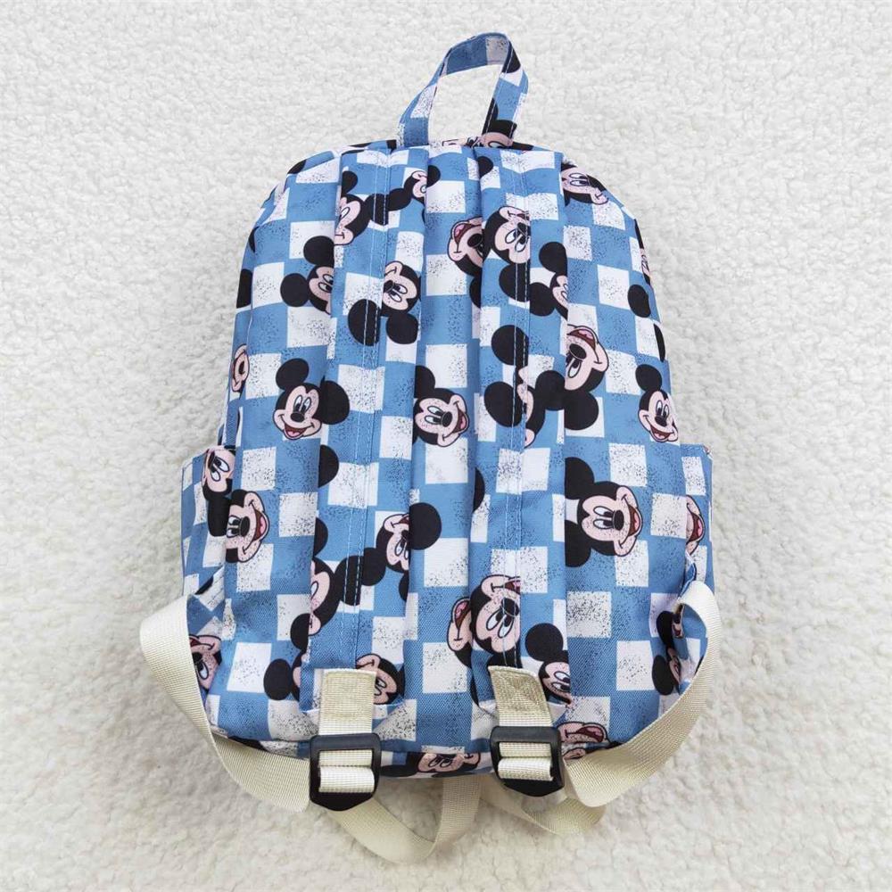 BA0091 Baby Boy Checkered Bag Backpack