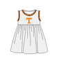 ( Moq 5 ) Baby Girls Toddler Sleeveless T Dots Team Knee Length Dress