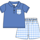 Baby Boy Girl Bows Flower Sibling Matching Dress Romper Clothes Set ( Moq 5 Each style )
