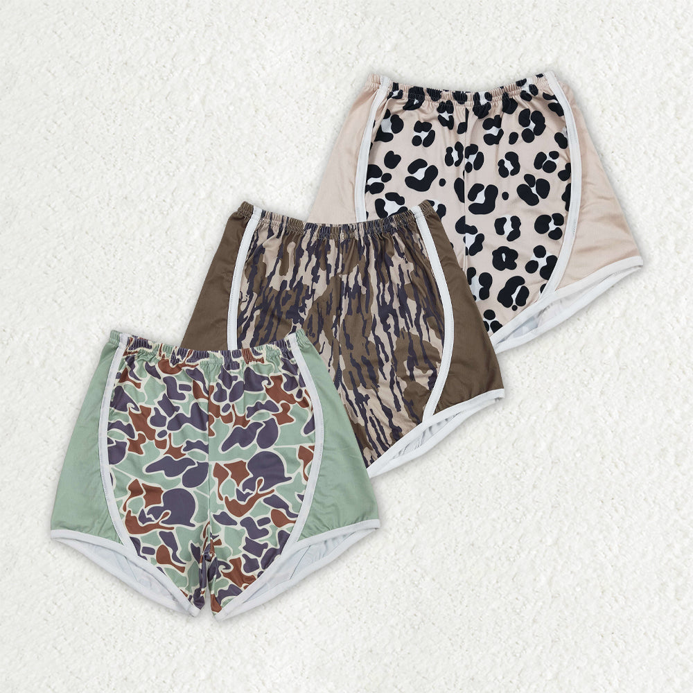 Baby Girl Toddler Camo Leopard Sibling Summer Shorts Bottoms RTS
