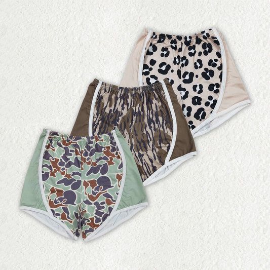 Baby Girl Toddler Camo Leopard Sibling Summer Shorts Bottoms RTS