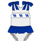 ( Moq 5 Each Style ) Baby Boys Girls Toddler Plaid Sibling Shorts Sets Team Blue Clothing