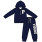 ( MOQ 5 ) Custom Design Baby Kids Toddler Long Sleeves Hoodie Tops Pants Sets