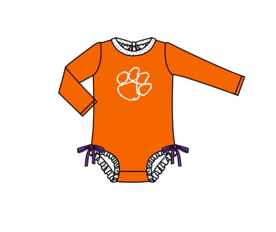 ( Moq 5 Each Style ) Baby Boys Girls Kids Team Sibling Orange Jumpsuits Sets Swimsuits