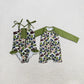 Sibling Baby Boys Girls Kids Ducks Camo Green Swimsuit Summer Clothes RTS