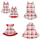 ( Moq 5 each style ) Baby Girl Toddler U Team Bows Sibling Dress Set 6.25