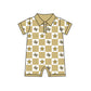( Moq 5 Each Style ) Baby Boys Girls Toddler Bows Team Sibling Shorts Dress Shirt Set Summer Clothes