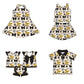 ( Moq 5 each style ) Baby Girl Toddler V Team Bows Soccer‌ Sibling Shirt Dress Set