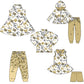 ( Moq 5 each style ) Baby Boy Girl Team Cheer Sibling Shirt Bows Dress Set 8.11