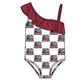 ( Moq 5 Each Style ) Baby Boys Girls Elephant Sibling Team Sets Swimsuits Football Clothes