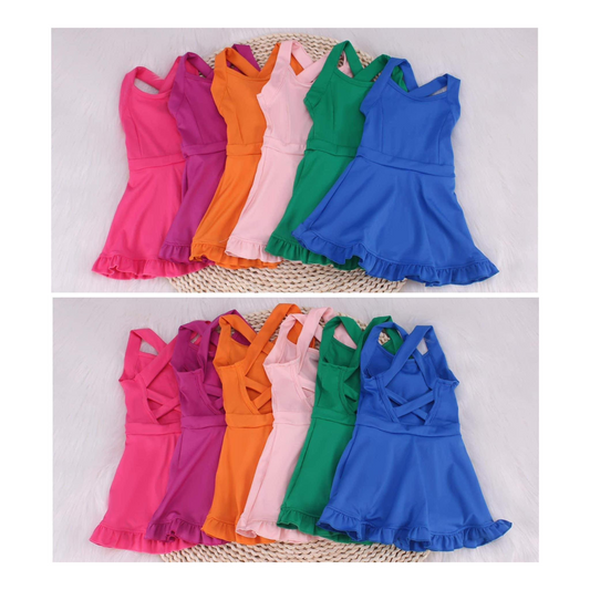 Preorder Baby Girl Sleeveless Knee Length Dress