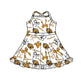 ( Moq 5 each style ) Baby Boy Girl Team Bows Sibling Shirt Cheer Dress Set 8.16