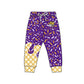 ( Moq 5 each style ) Baby Boy Girl Team Tiger Sibling Purple Shirt Pants Set 8.20