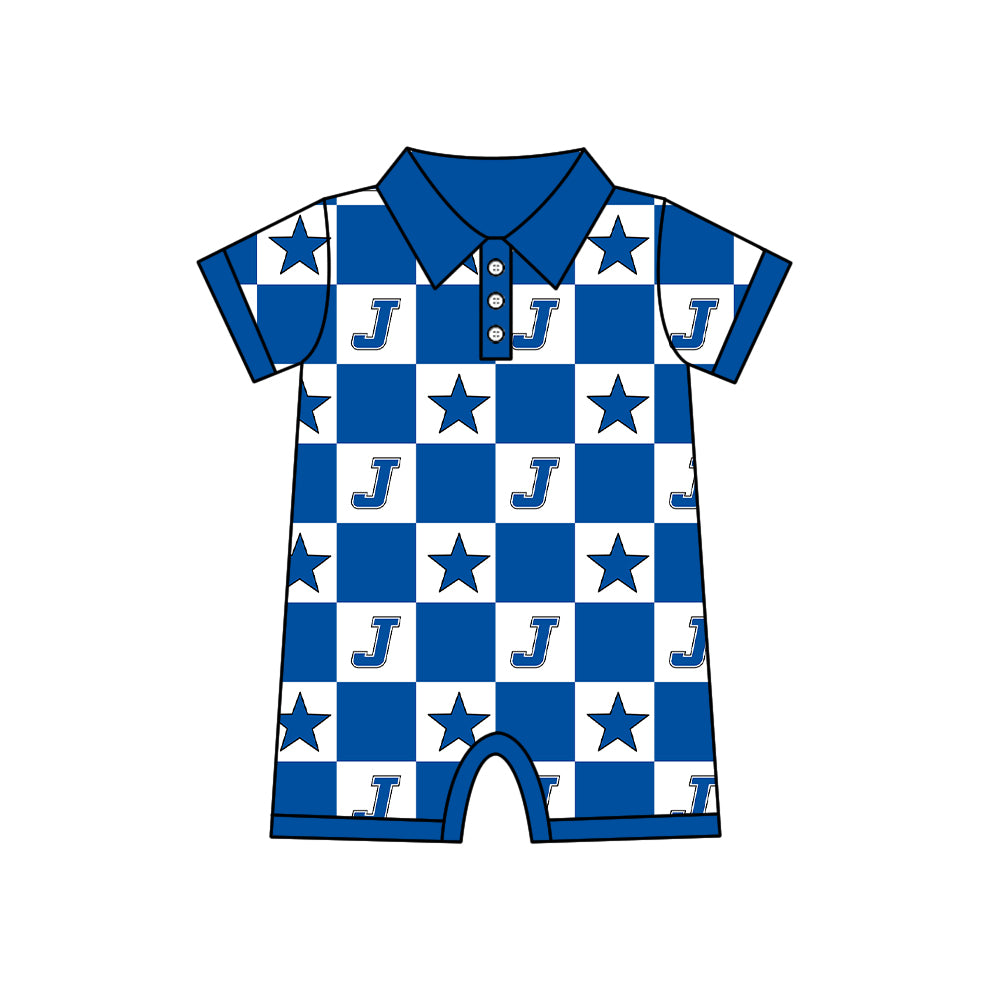 ( Moq 5 Each Style ) Baby Boys Girls Toddler Blue Bows Team Sibling Shorts Dress Shirt Set Summer Clothes