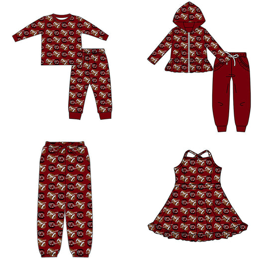 ( Moq 5 each style ) Baby Boy Girl  Team Sibling Pants Dress Set 8.21