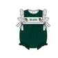 ( Moq 5 Each Style ) Baby Boys Girls Short Sleeves Team Sibling Green Romper Dress Set
