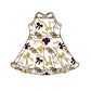 ( Moq 5 each style ) Baby Boy Girl Team Sibling Shirt Eagles Bows Cheer Dress Set 8.16