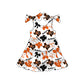 ( Moq 5 each style ) Baby Boy Girl  Team Cheer Sibling Shirt Bows  Dress Set 8.2