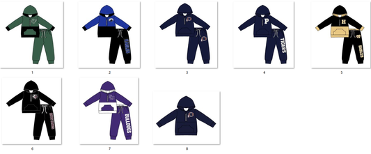 ( MOQ 5 ) Custom Design Baby Kids Toddler Long Sleeves Hoodie Tops Pants Sets