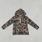 Sibling Baby Boys Adult Woman Brown Camo Zipper Hoodie Pockets Hunting Pullovers Shorts RTS