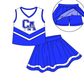 ( Moq 5 ) Baby Boy Girl Toddler Summer Team Customized Blue Romper Set 7.24