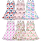 Baby Girl Sleeveless Bows Sibling Dress ( Moq 5 Each Style ) 3.17