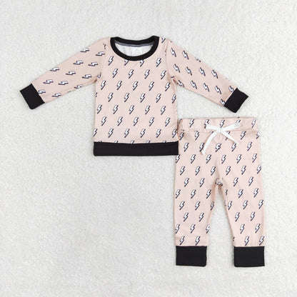 Baby Boy Long Sleeves Pants Sibling Brother Pajamas Set