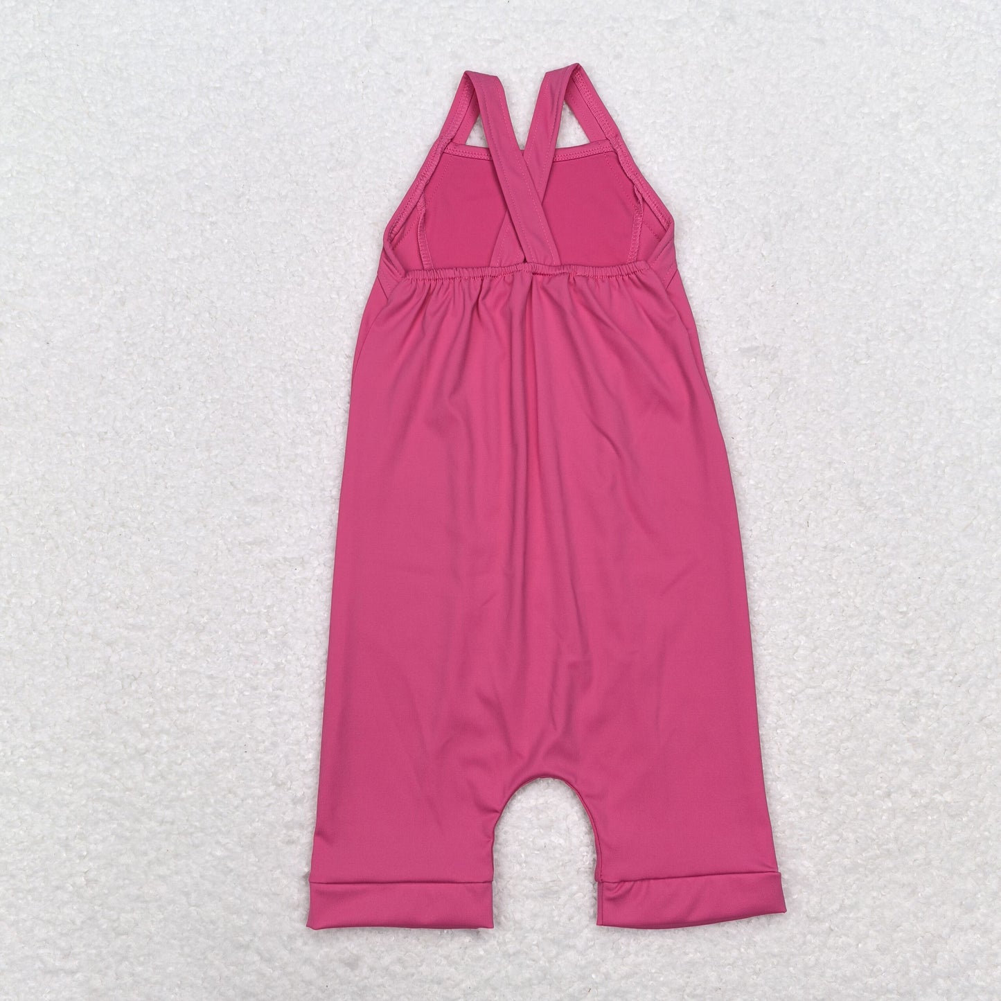 Baby Girl Hotpink Active Wear Sports Yoga Jumpsuit