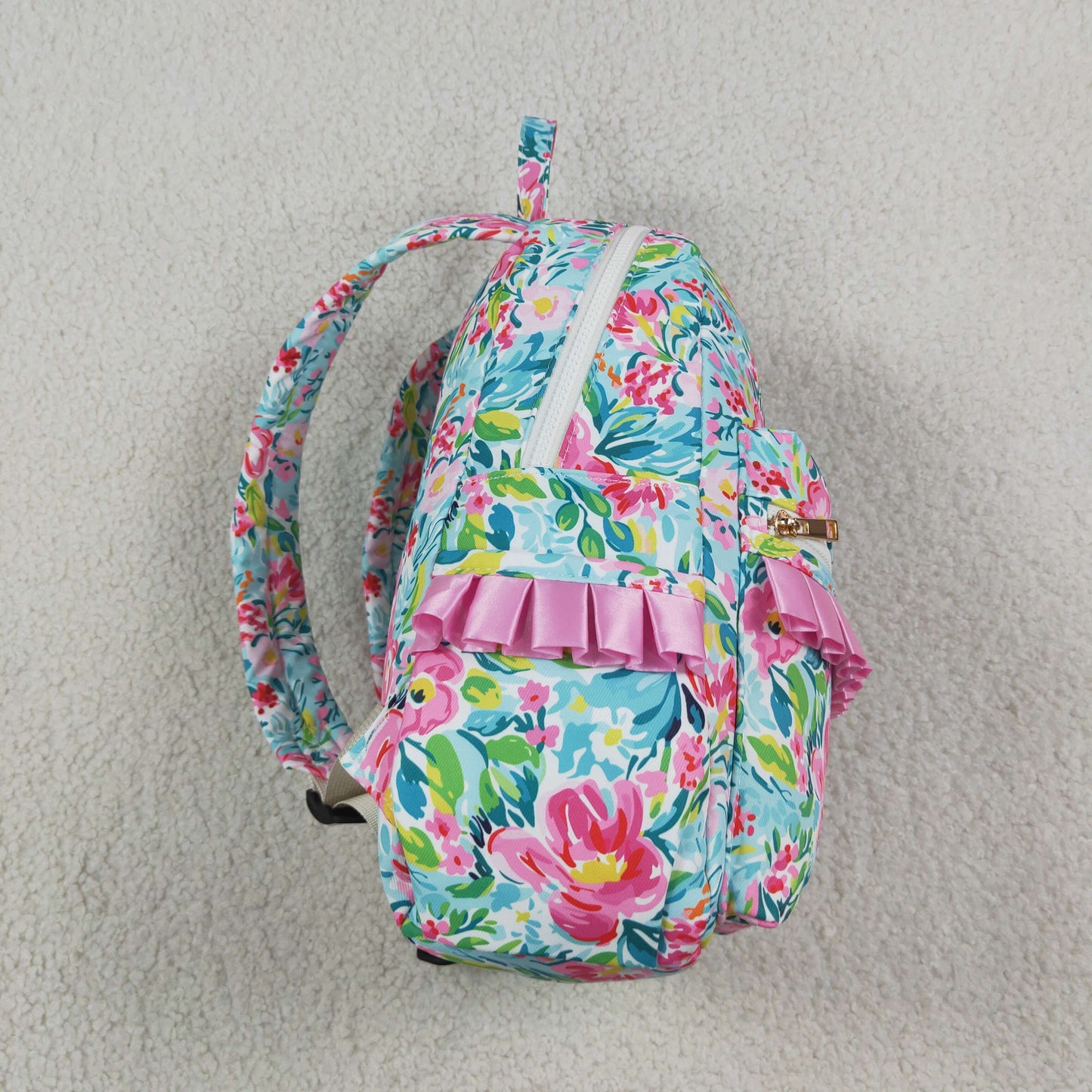 Baby Girls Kids Flower Ruffle Backpack Bags RTS