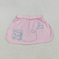Baby Girl Toddler Embroidery Golf Pink Cotton Skirt Summer Bottom RTS